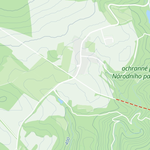 Map of Info centrum NP Podyjí