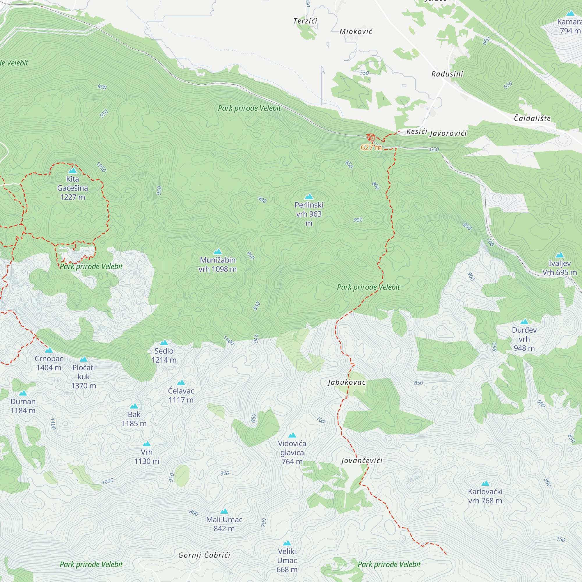 Dragičevića stan map