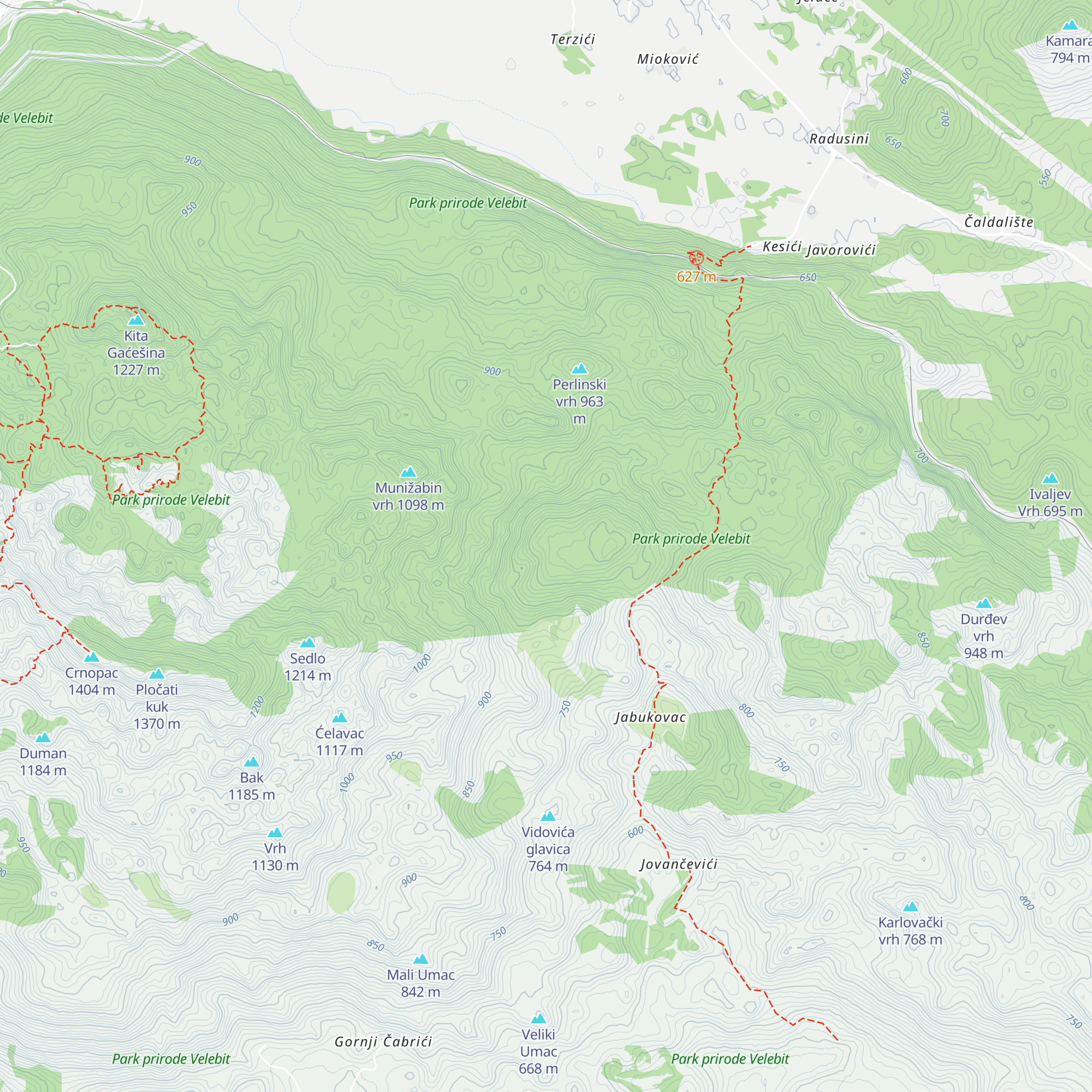 Dragičevića stan map