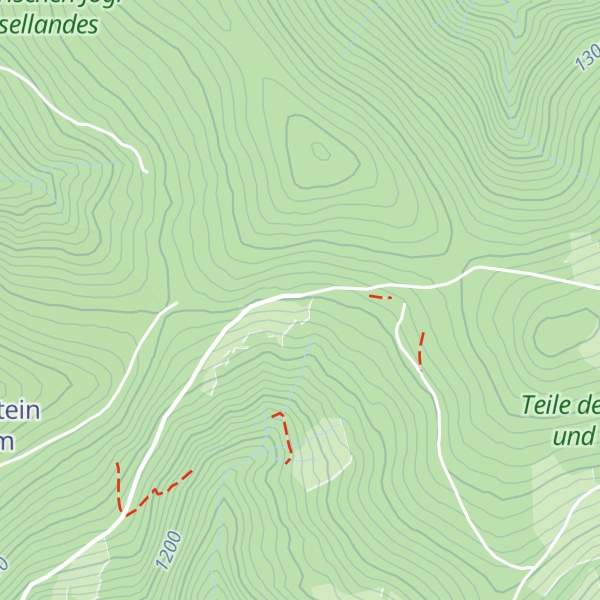 Map of Rabl-Kreuz-Hütte