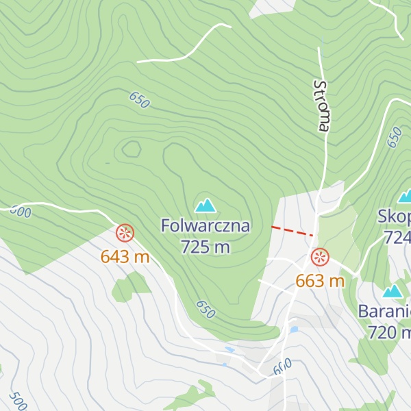 Map of Folwarczna