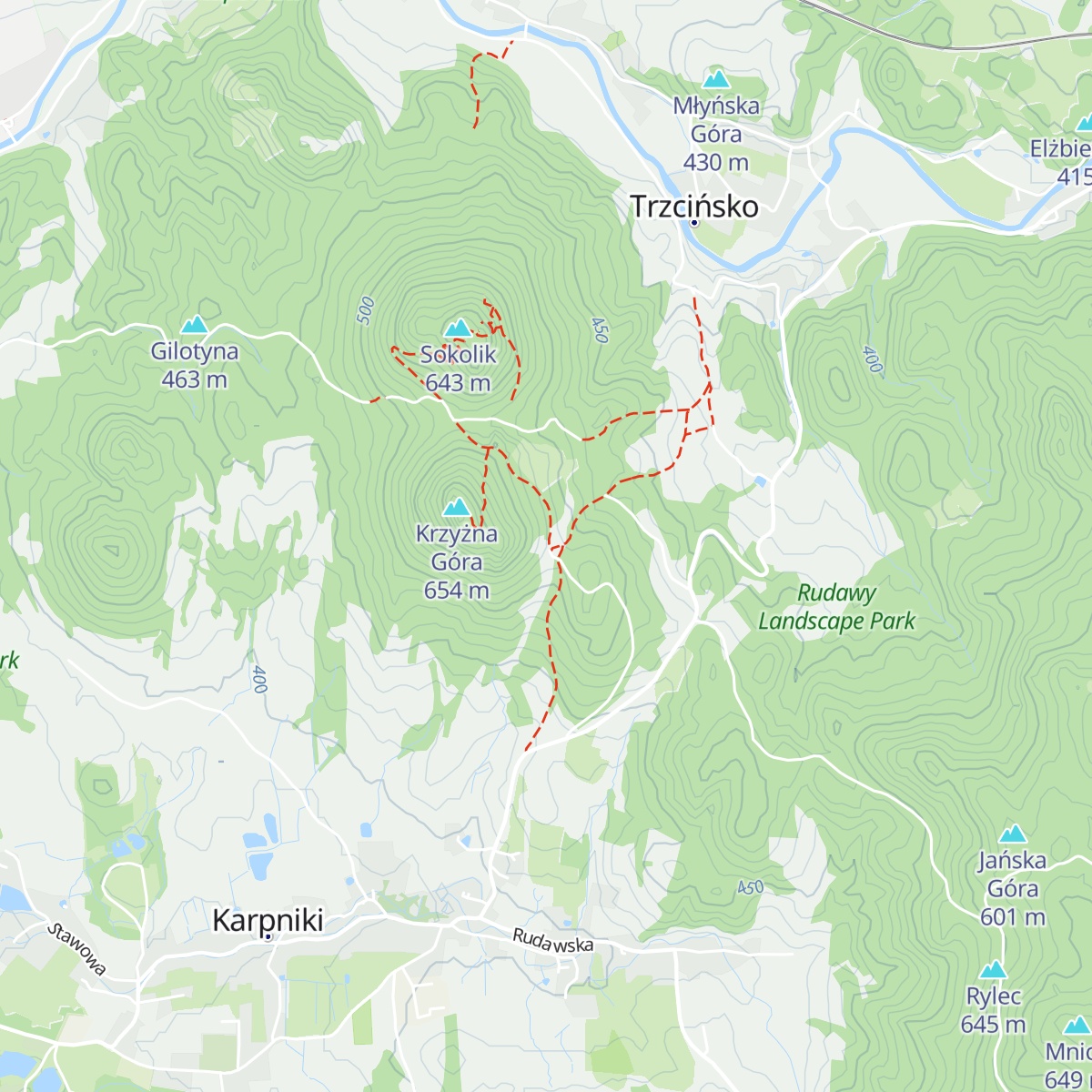 Schronisko PTTK Szwajcarka map