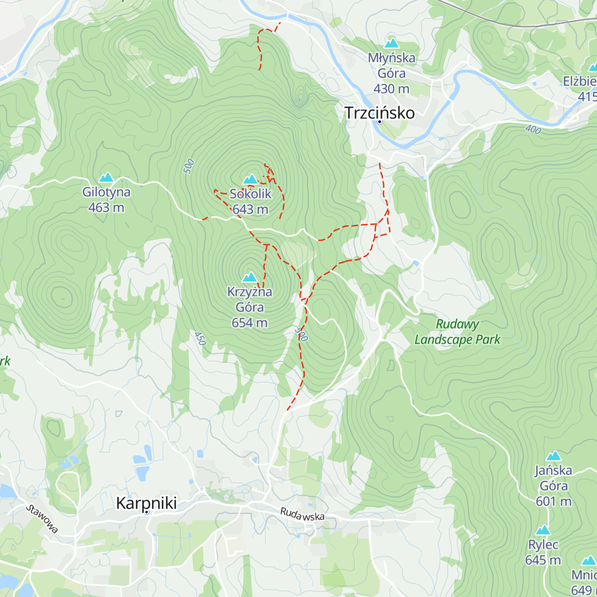 Schronisko PTTK Szwajcarka map