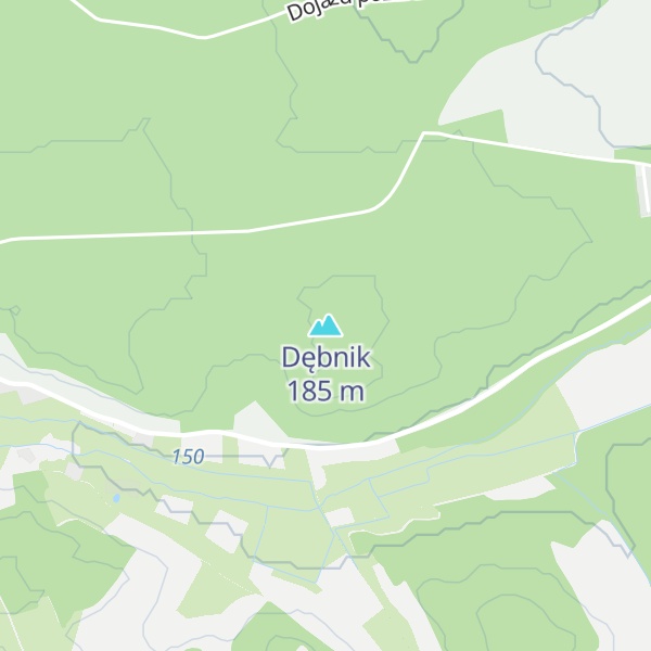 Map of Dębnik