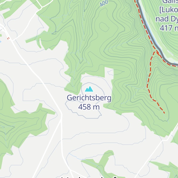 Map of Gerichtsberg