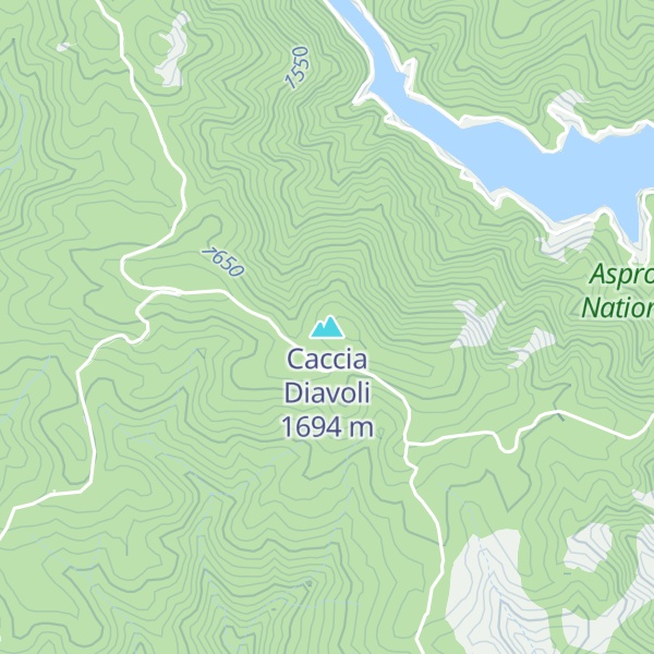 Map of Caccia Diavoli
