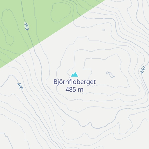Map of Björnfloberget