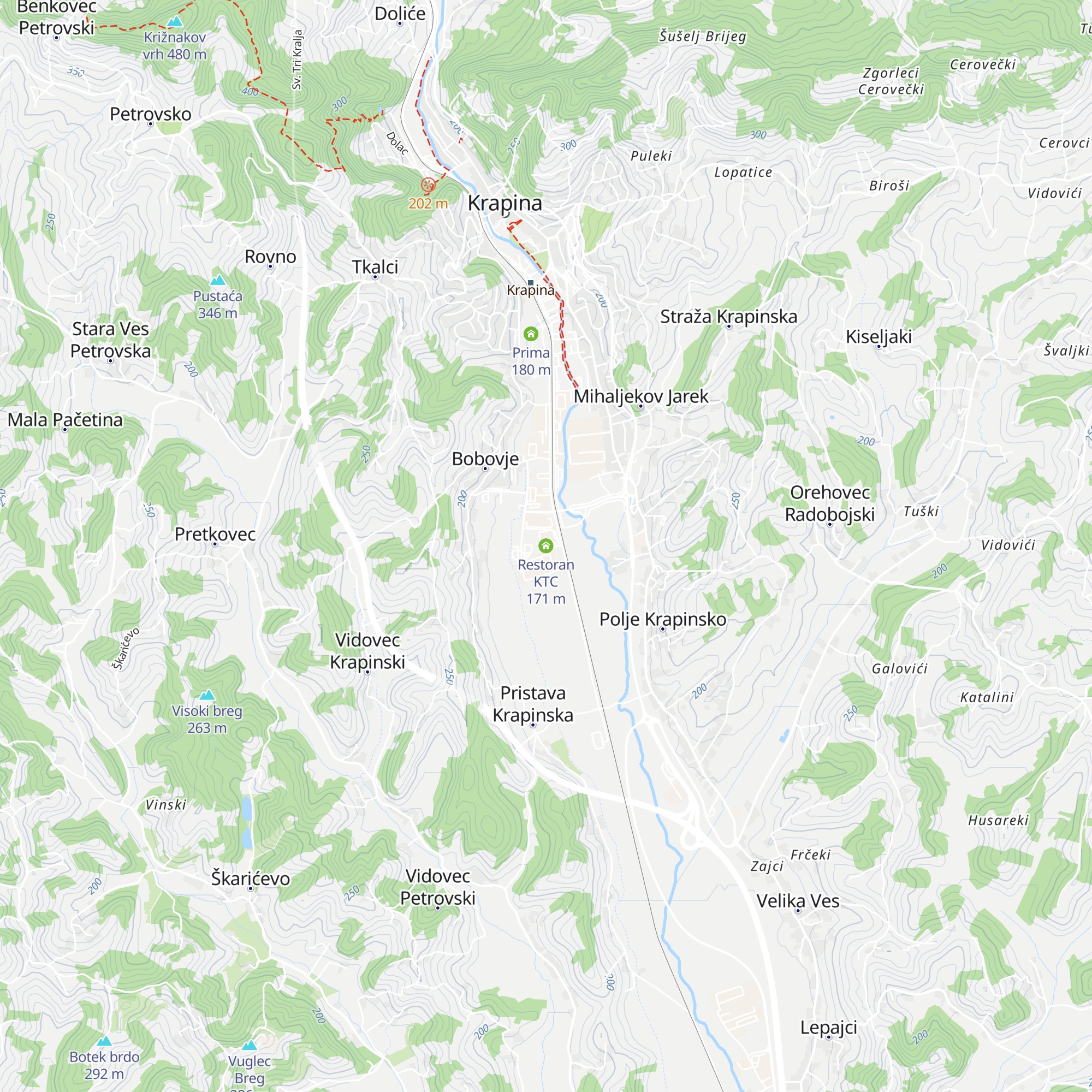 Restoran KTC map