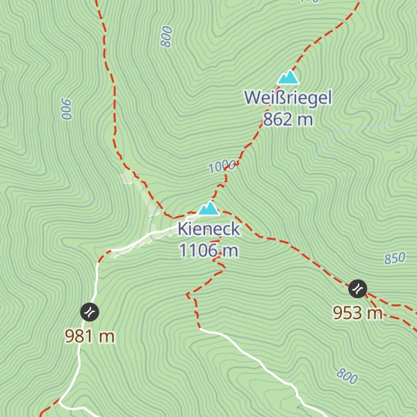 Map of Kieneck