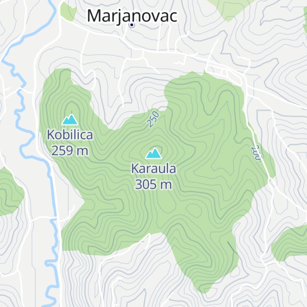 Map of Karaula
