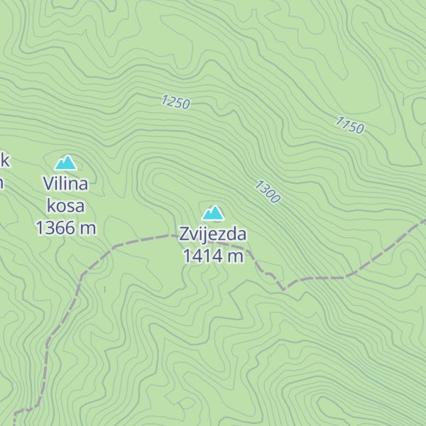 Map of Zvijezda