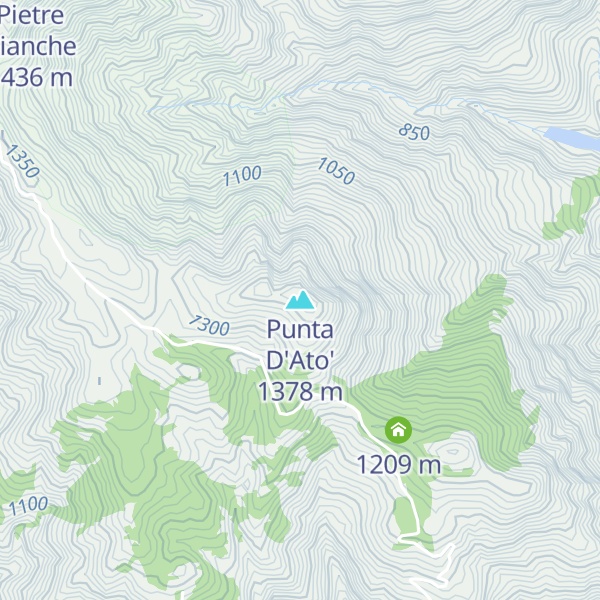 Map of Punta D'Ato'