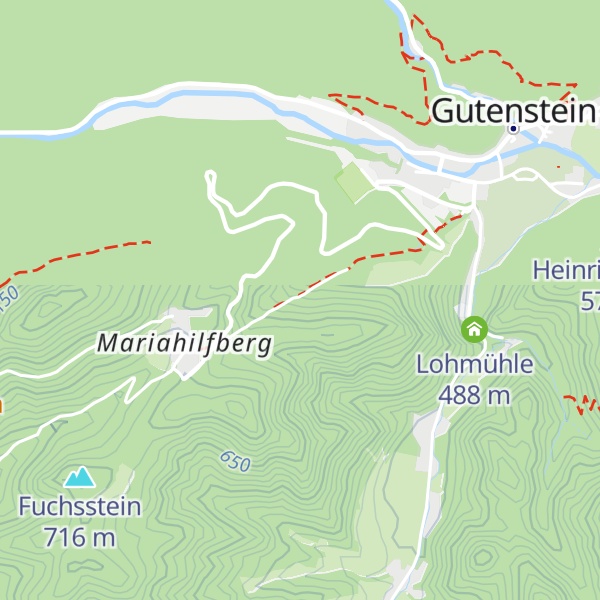 Map of Brunnhäusl