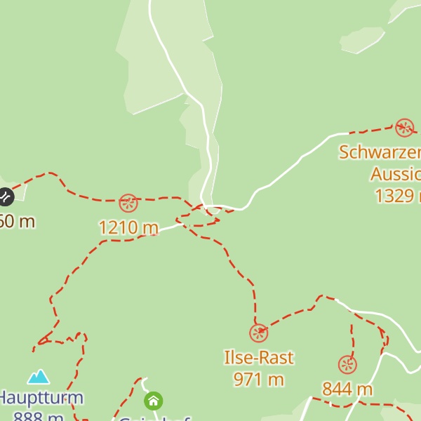Map of Waldburgangerhütte