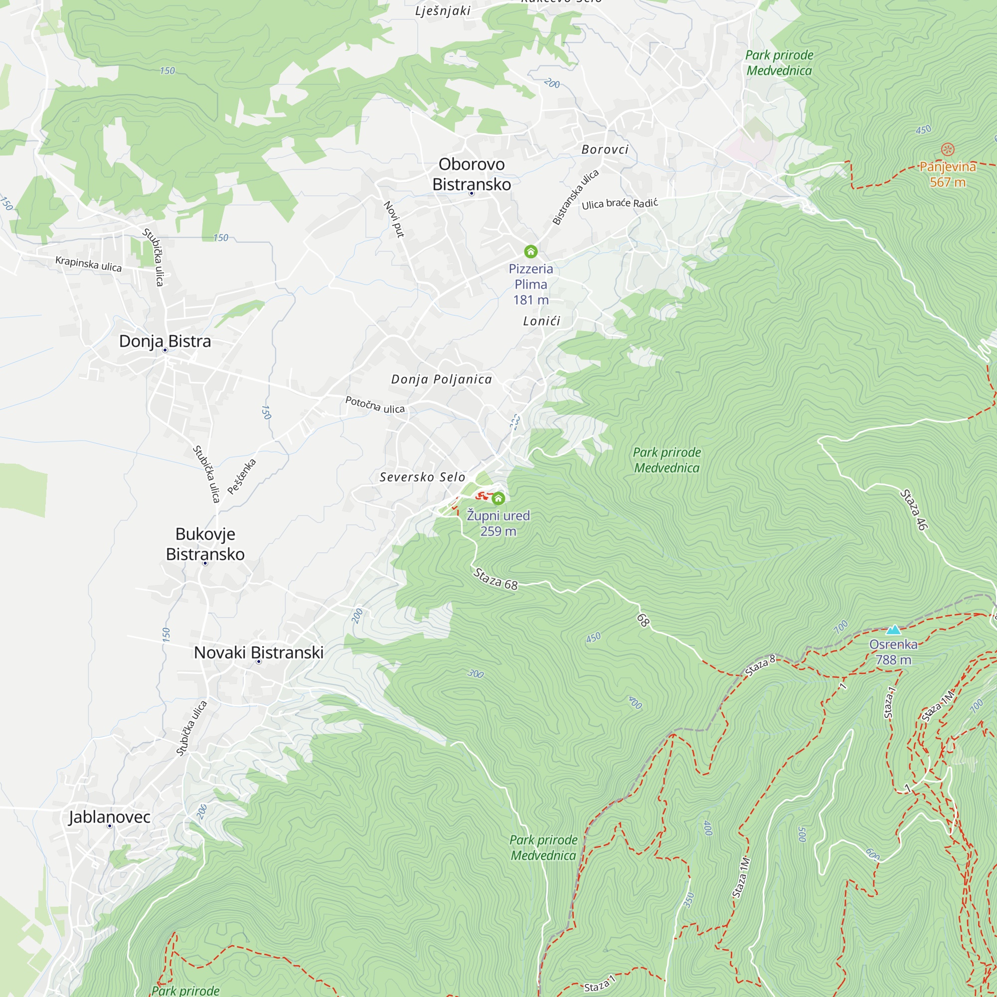 Župni ured map