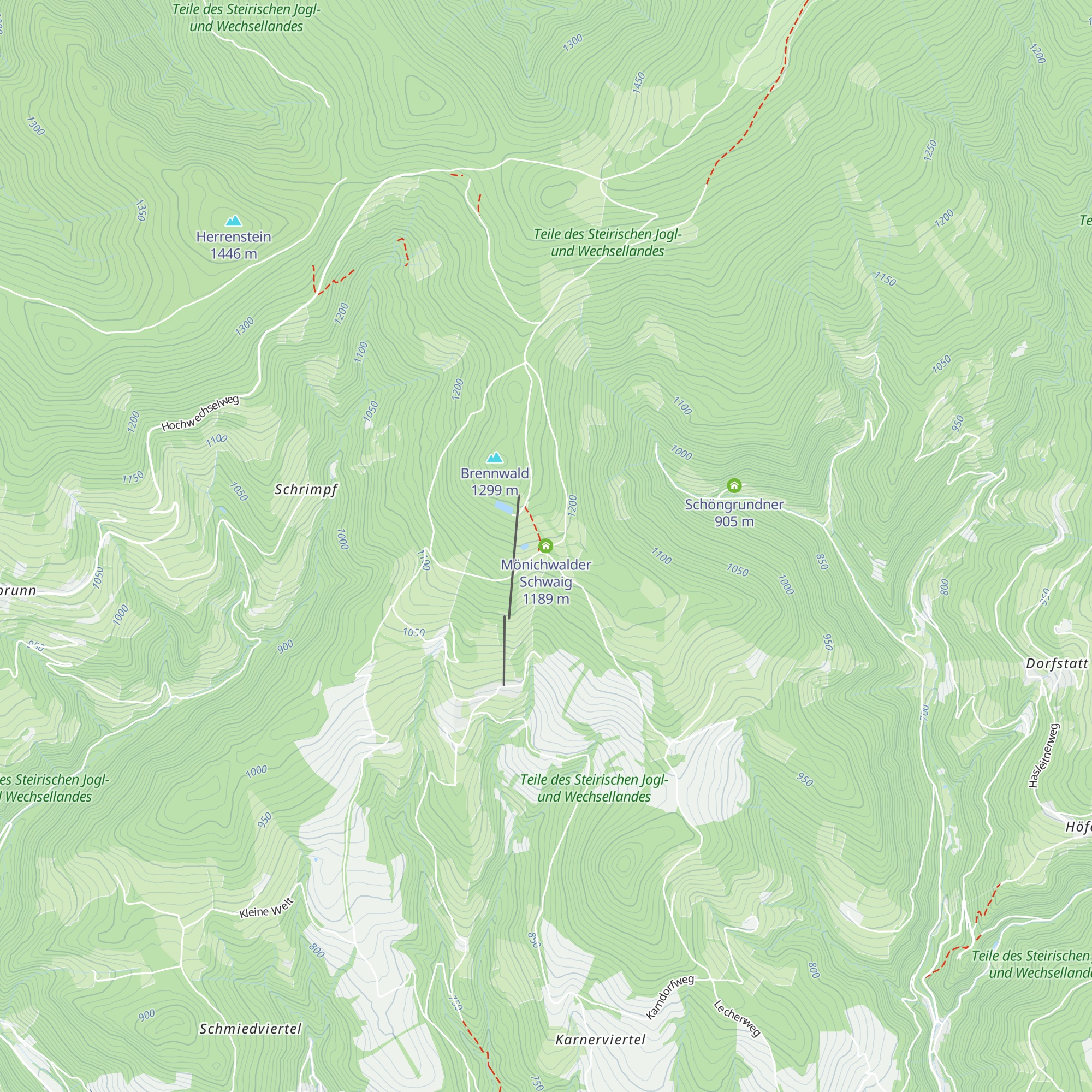 Mönichwalder Schwaig map