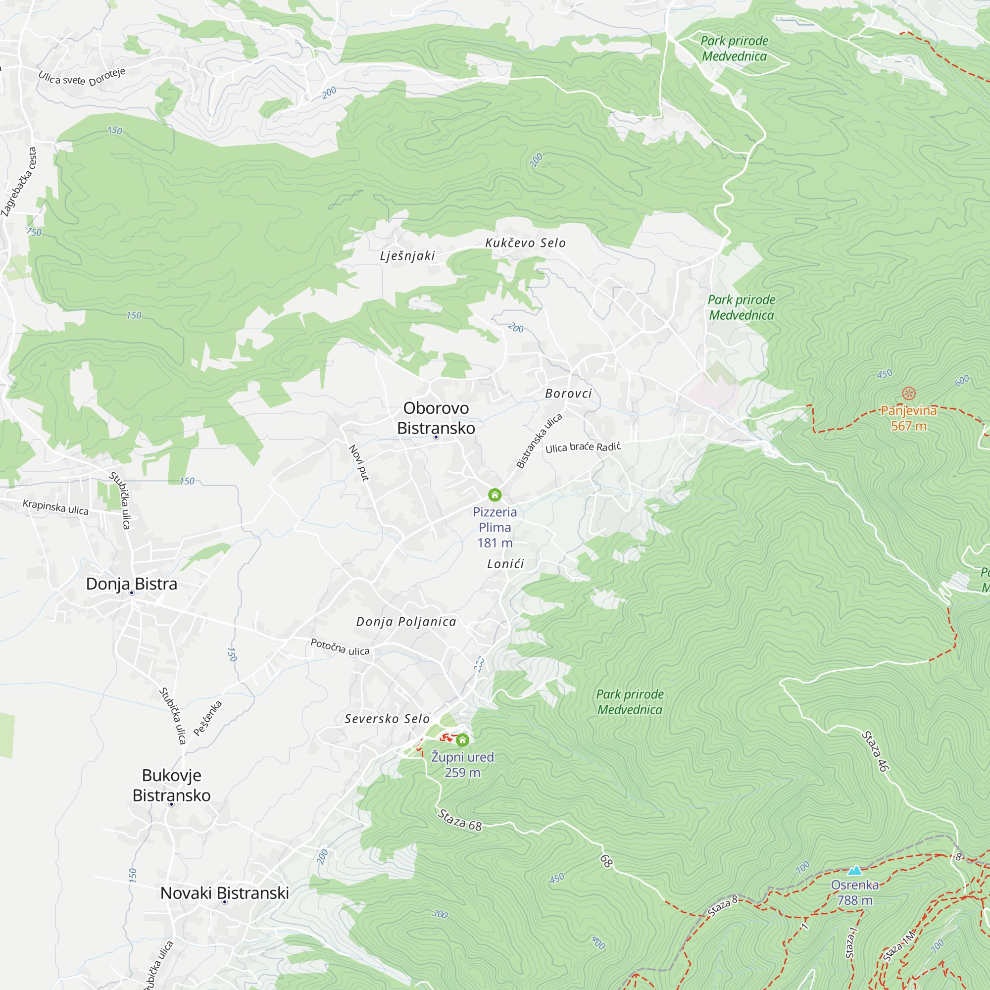 Pizzeria Plima map