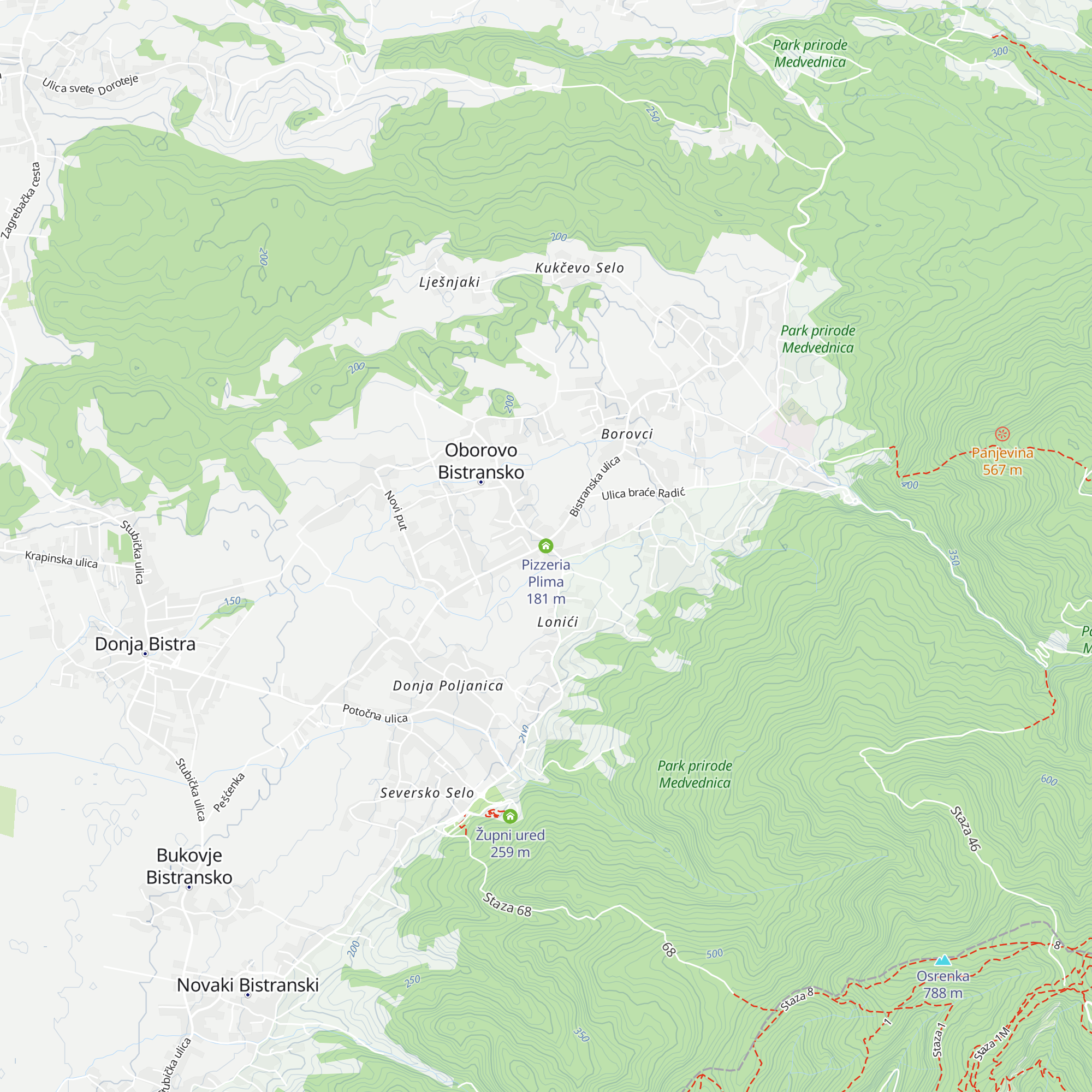 Pizzeria Plima map