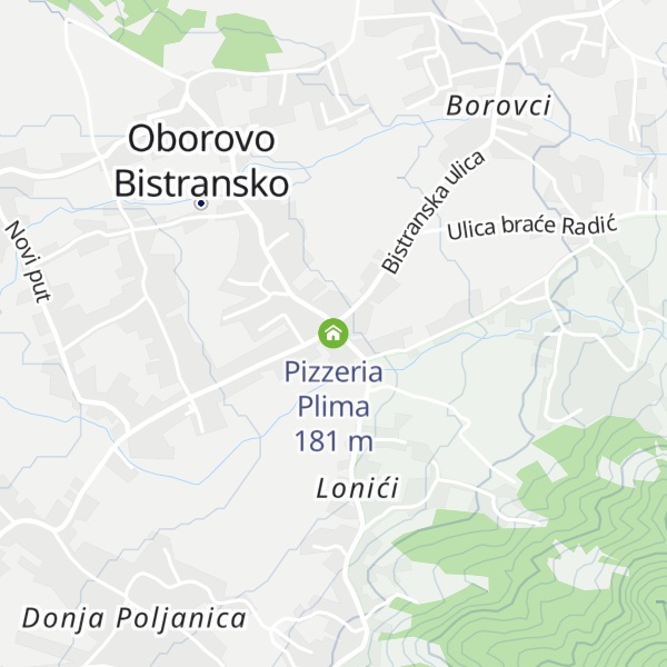 Map of Pizzeria Plima