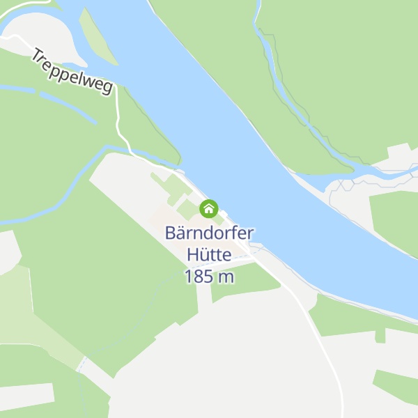 Map of Bärndorfer Hütte