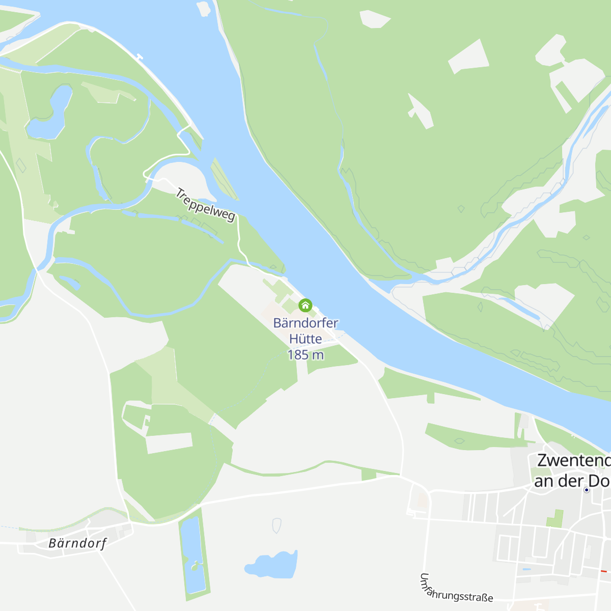 Bärndorfer Hütte map