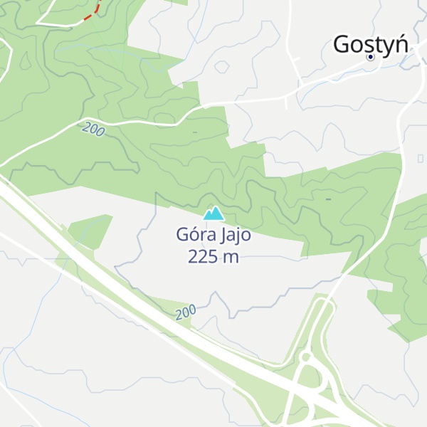 Map of Góra Jajo