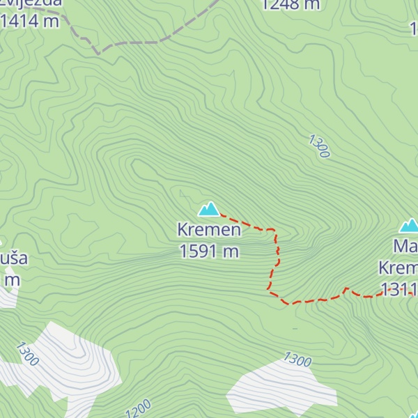 Map of Kremen