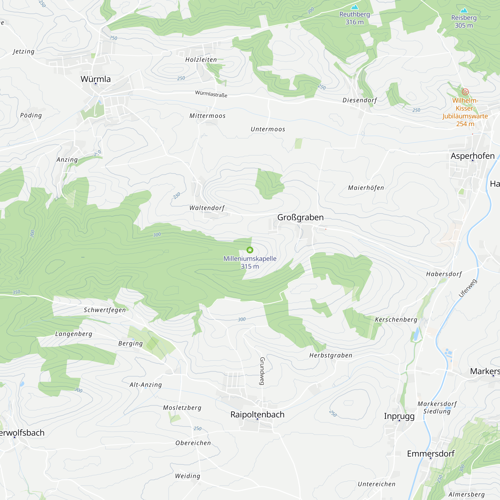 Milleniumskapelle map