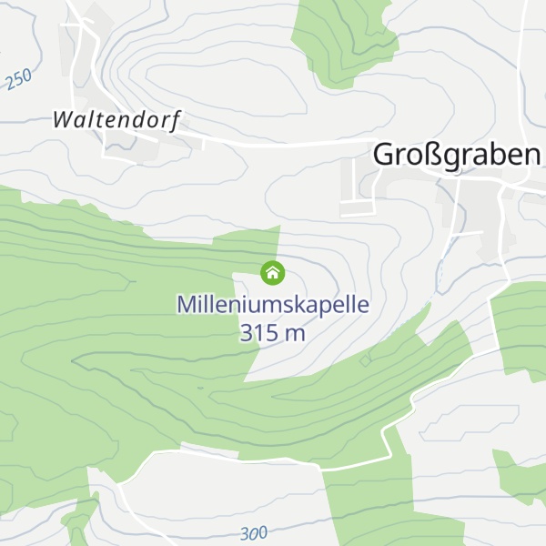 Map of Milleniumskapelle