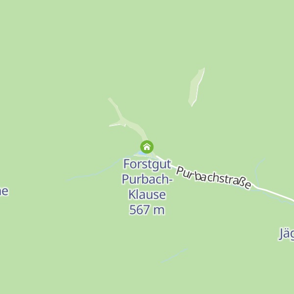 Map of Forstgut Purbach-Klause