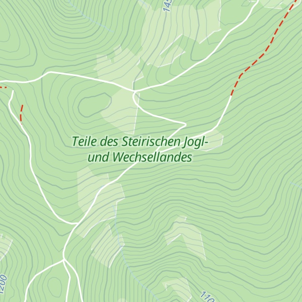 Map of Kaltwiesen Hütte