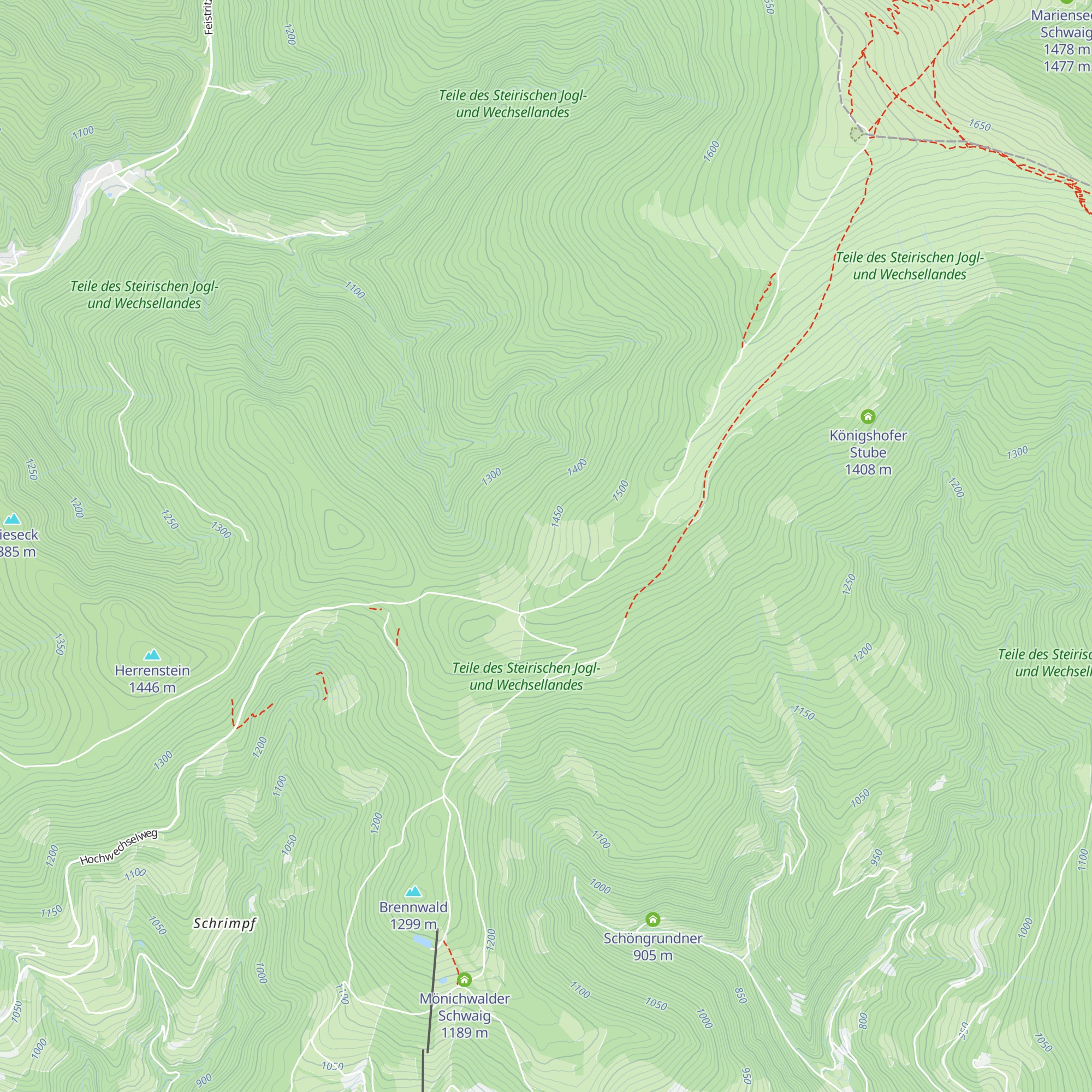 Sagbauerhütte map