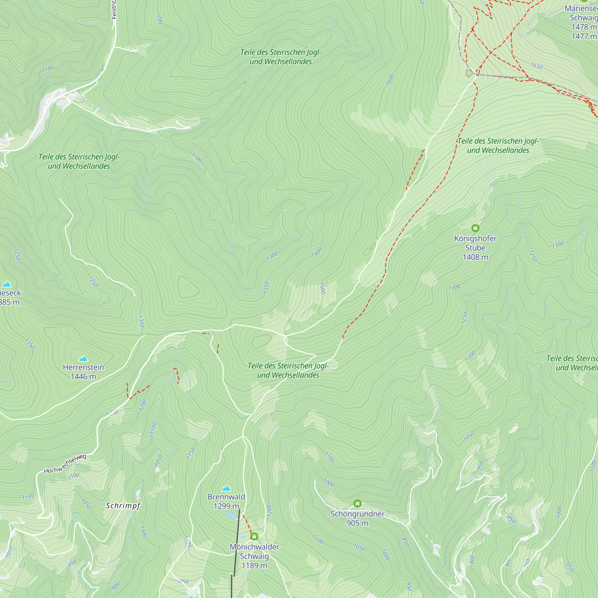 Sagbauerhütte map