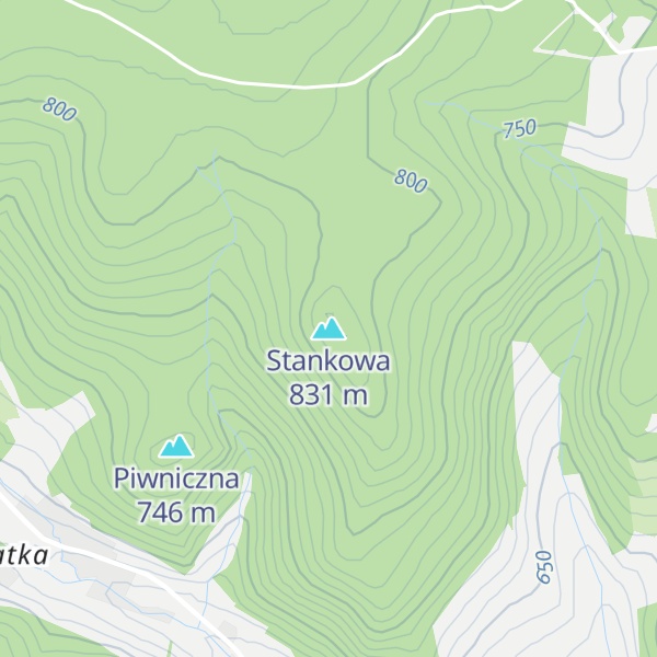 Map of Stankowa