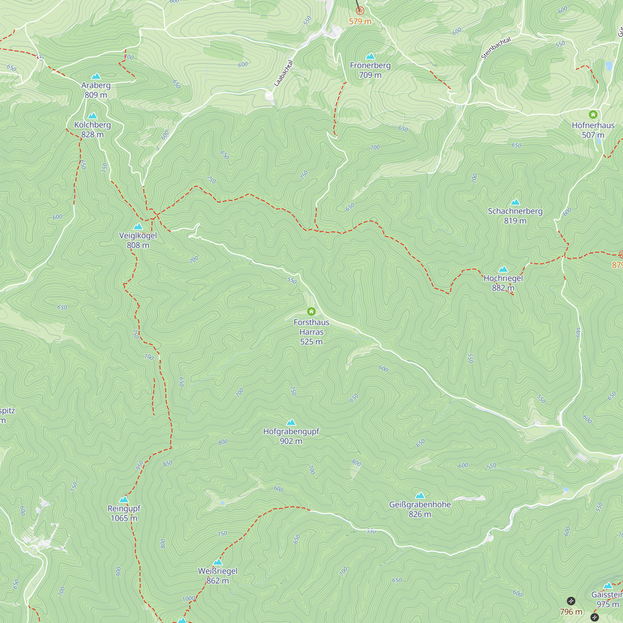 Forsthaus Harras map
