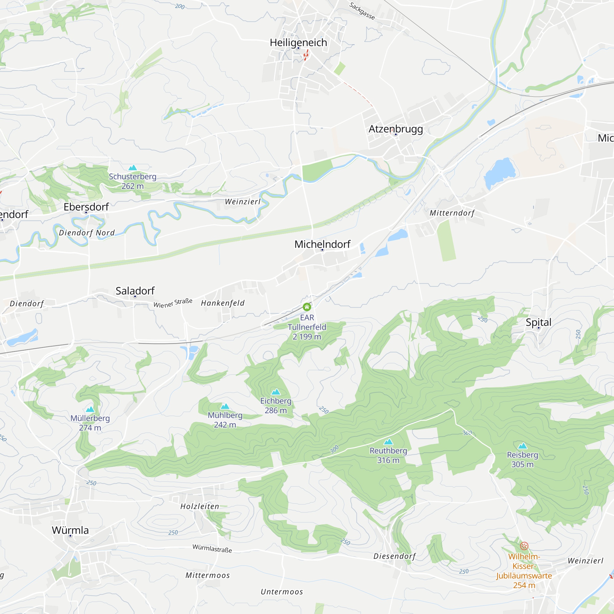 EAR Tullnerfeld 2 map