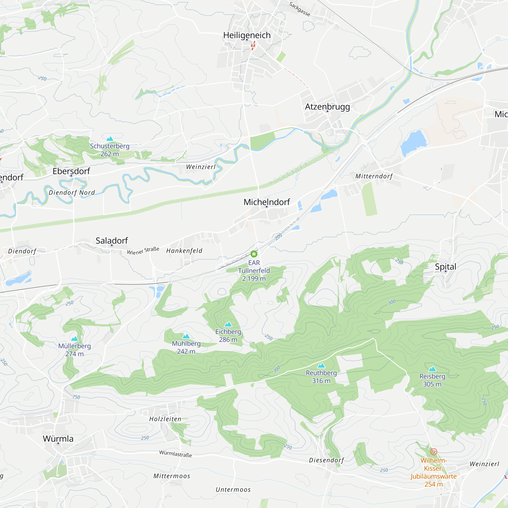 EAR Tullnerfeld 2 map