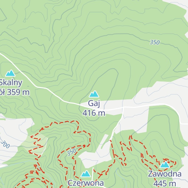 Map of Gaj