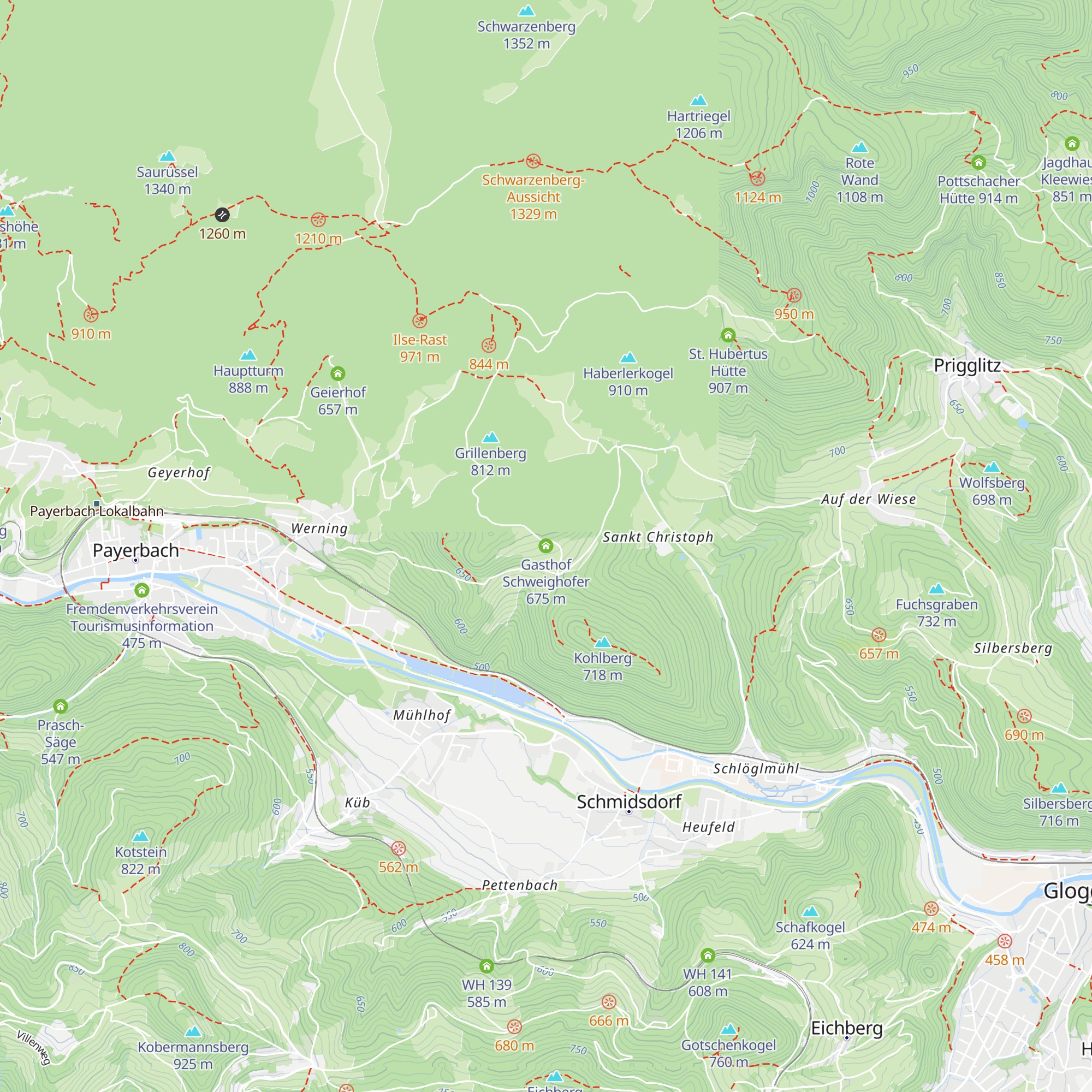 Gasthof Schweighofer map