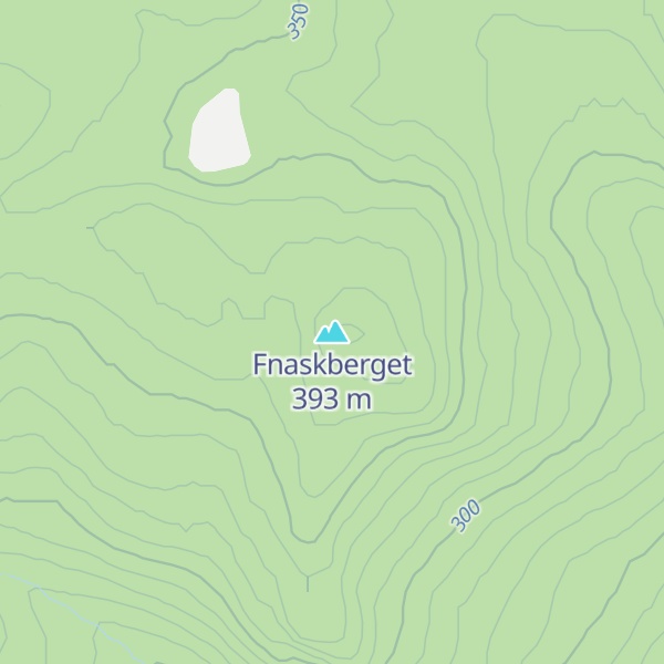Map of Fnaskberget