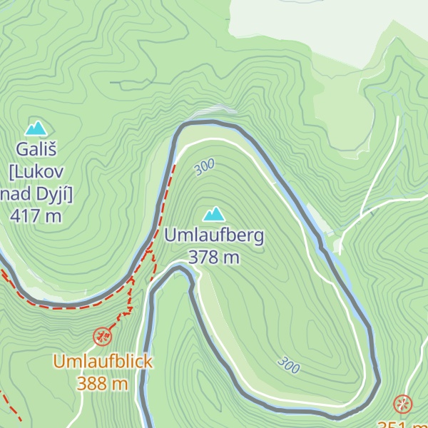 Map of Umlaufberg