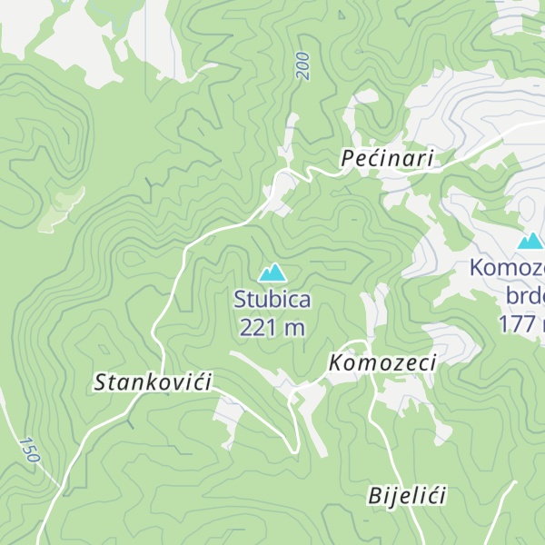 Map of Stubica