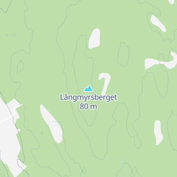 Map of Långmyrsberget