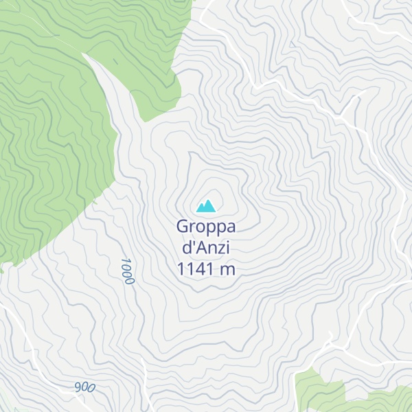 Map of Groppa d'Anzi
