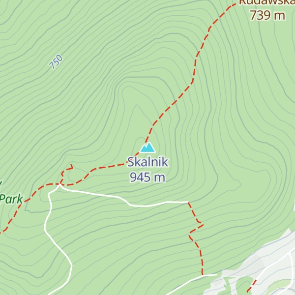 Map of Skalnik