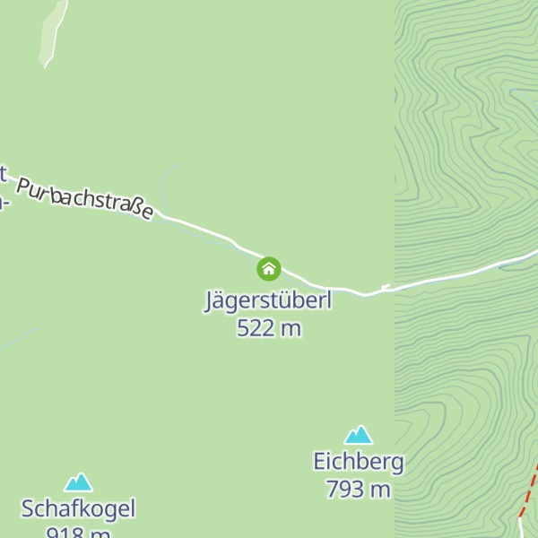 Map of Jägerstüberl