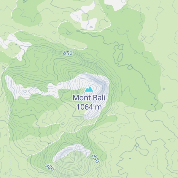 Map of Mont Bali