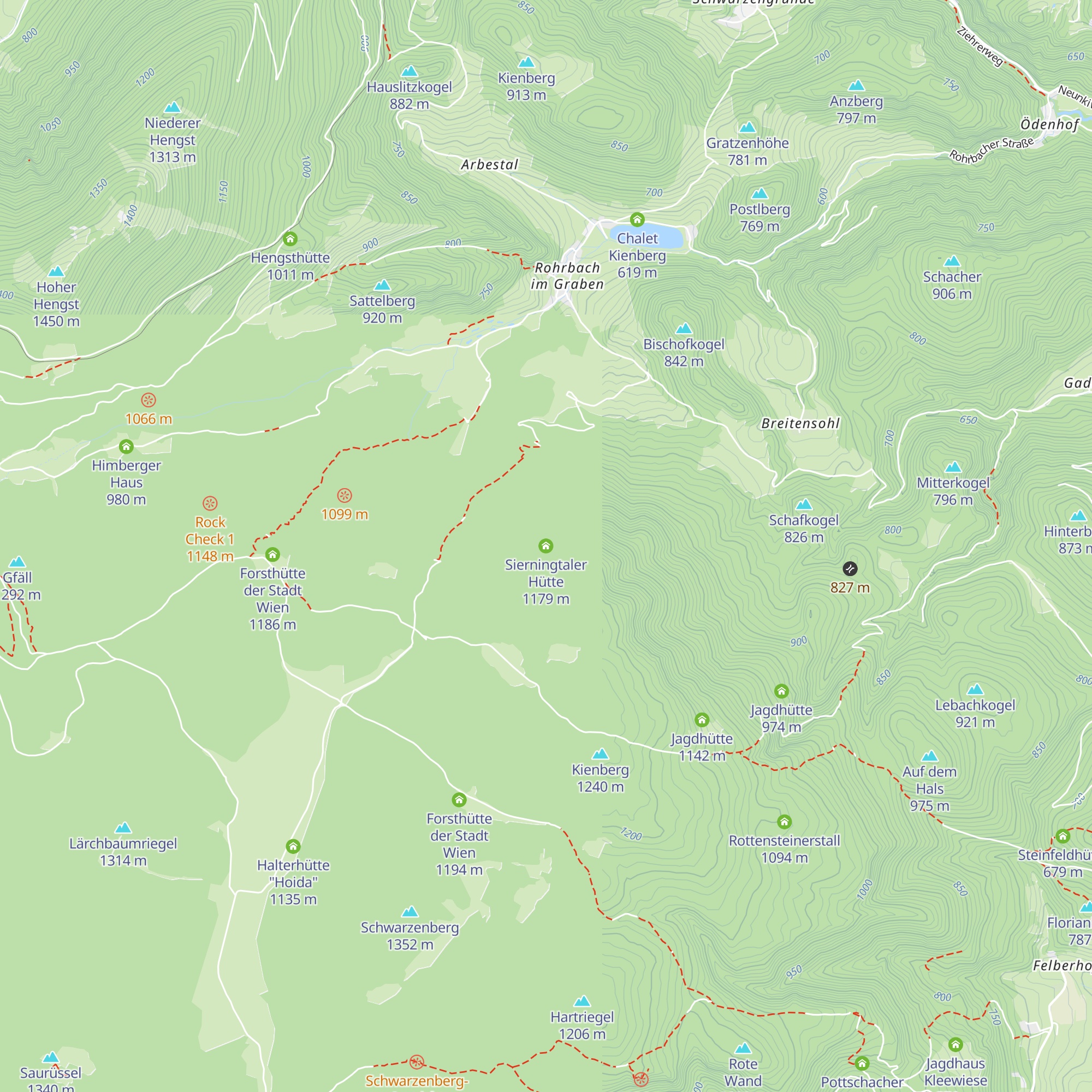 Sierningtaler Hütte map