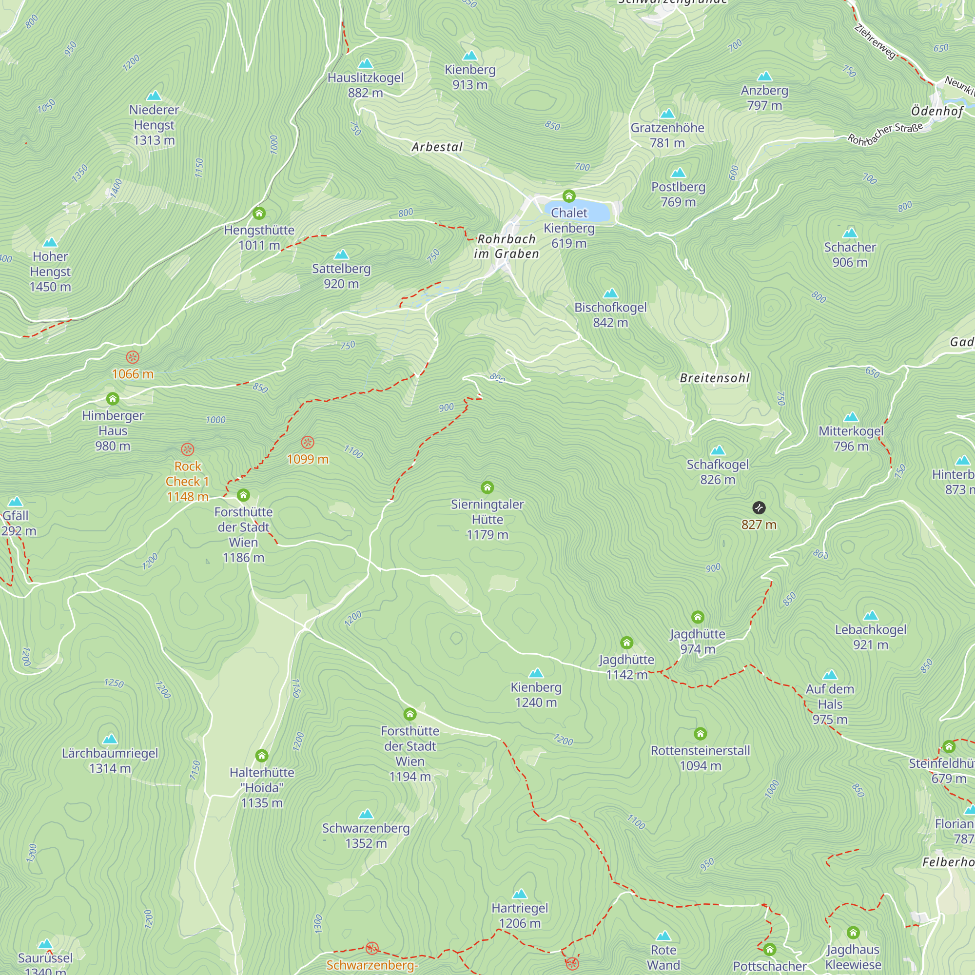 Sierningtaler Hütte map