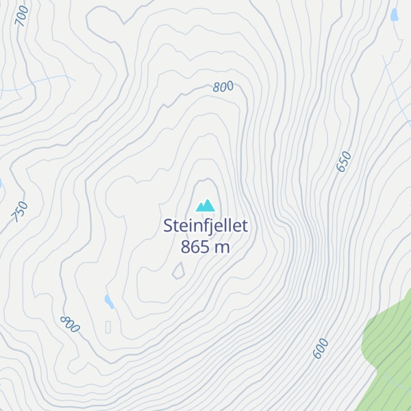 Map of Steinfjellet